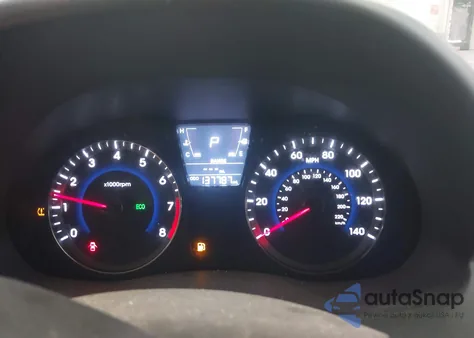 2013 Hyundai Accent Gls from USA, damaged, VIN KMHCT4AE4DU502901